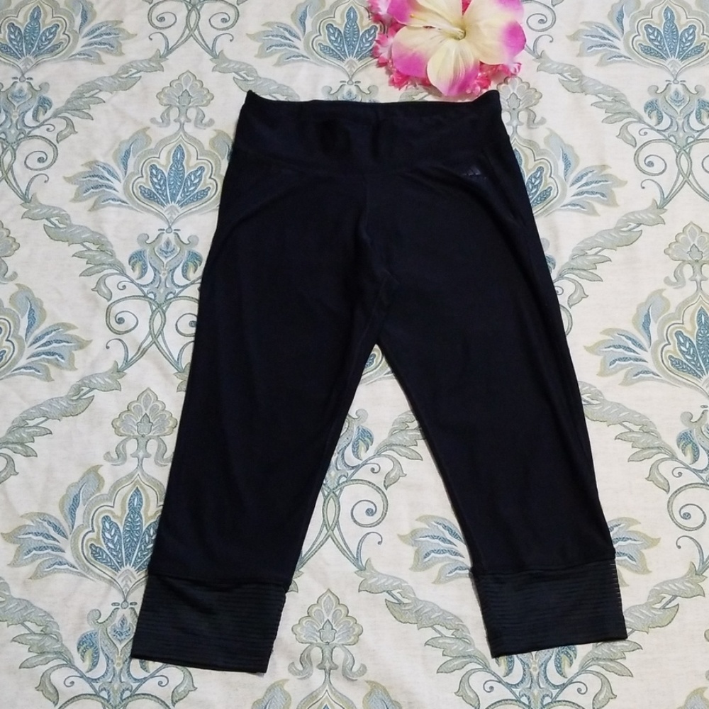 Adidas Climate Black Leggings Capri Size S